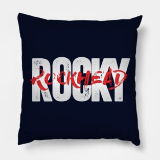 Official ROCKY ROCKHEAD Merch - Logo (Original) Pillow