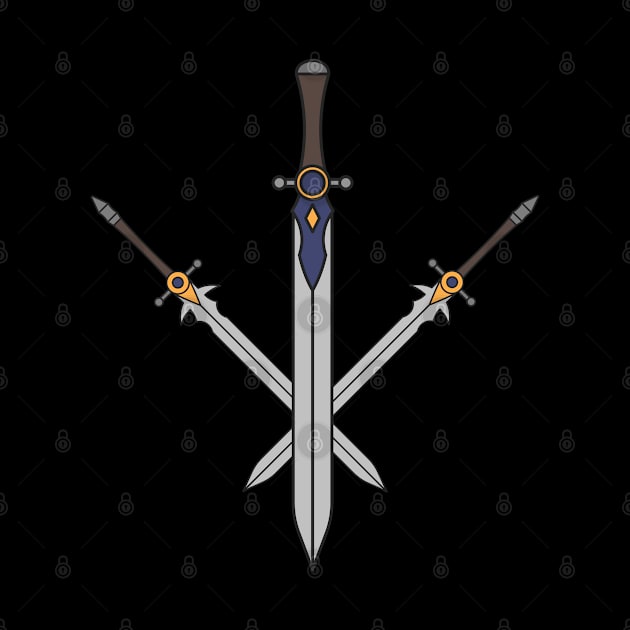 Warriors Swords by Riyo