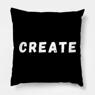 Create - White Pillow