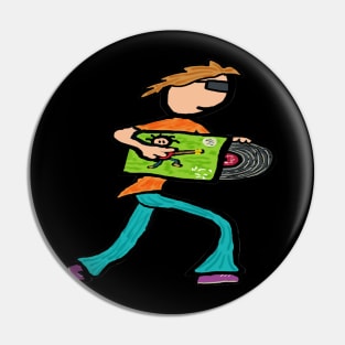 Vinyl Record Collecting Pin