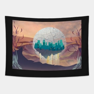 Bubble City Tapestry