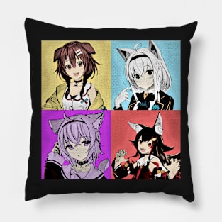 Hololive Gamers Pop Art Pillow