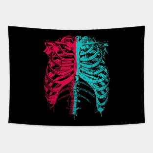 Ribs Halloween Costume Tapestry