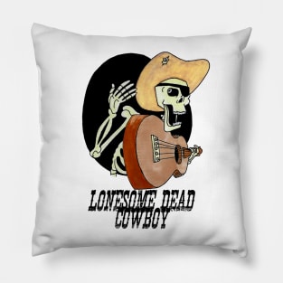 Lonesome Dead Cowboy Pillow