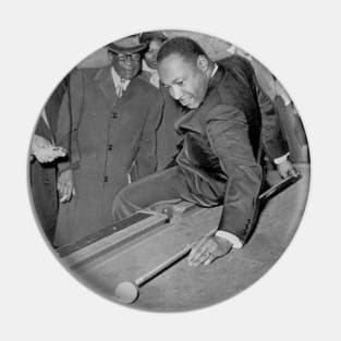 MLK Jr Billiards Pin