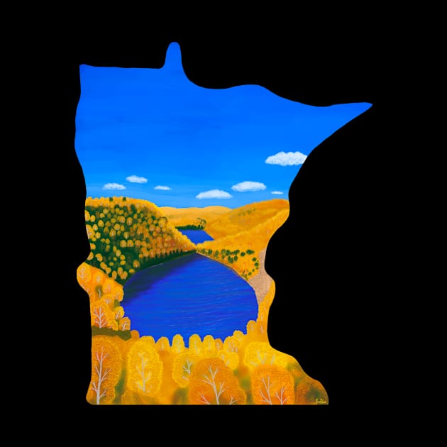 Minnesota Bean & Bear Lakes by EcoElsa