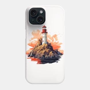 Lighthouse Seacoast Beauty Nature Ocean Discovery Phone Case