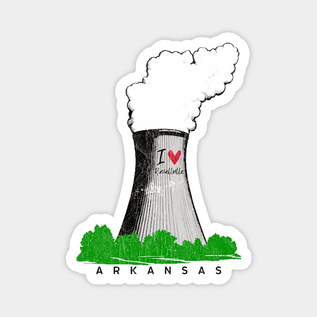 I ❤️ Russellville Magnet by rt-shirts