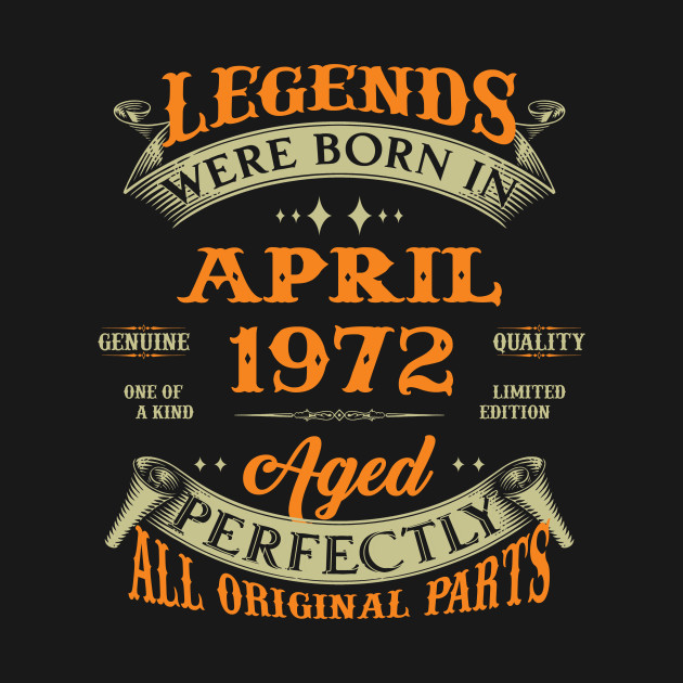 Legend Was Born In April 1972 Aged Perfectly Original Parts by D'porter