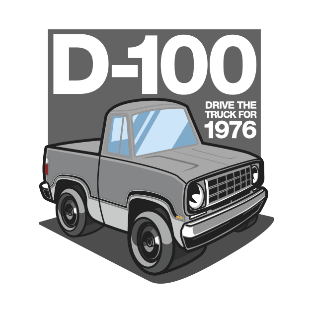 D100 - 1976 White Base (Silver Cloud Iridescent) by jepegdesign