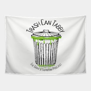 Trash Can Tabby Tapestry