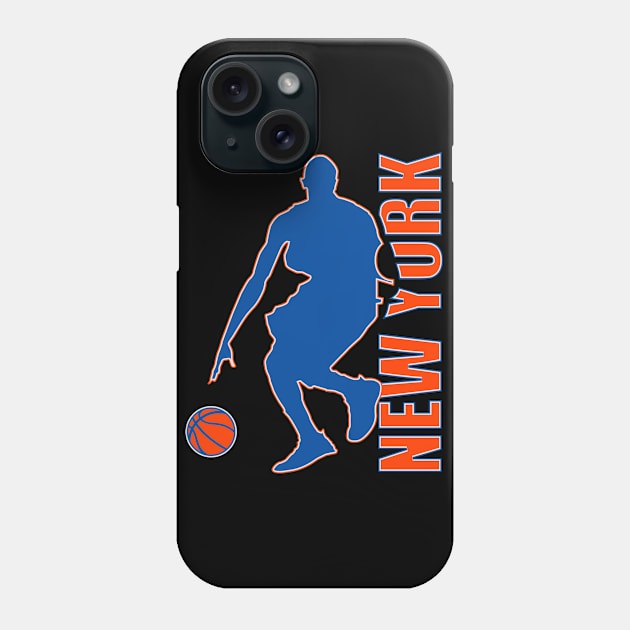 New York Basketball Team Color Phone Case by Toogoo