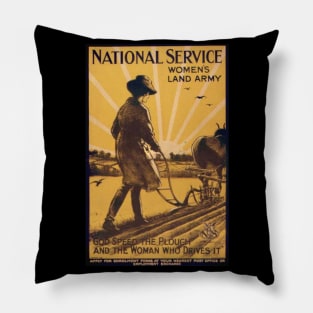 National Service - Women's Land Army Pillow