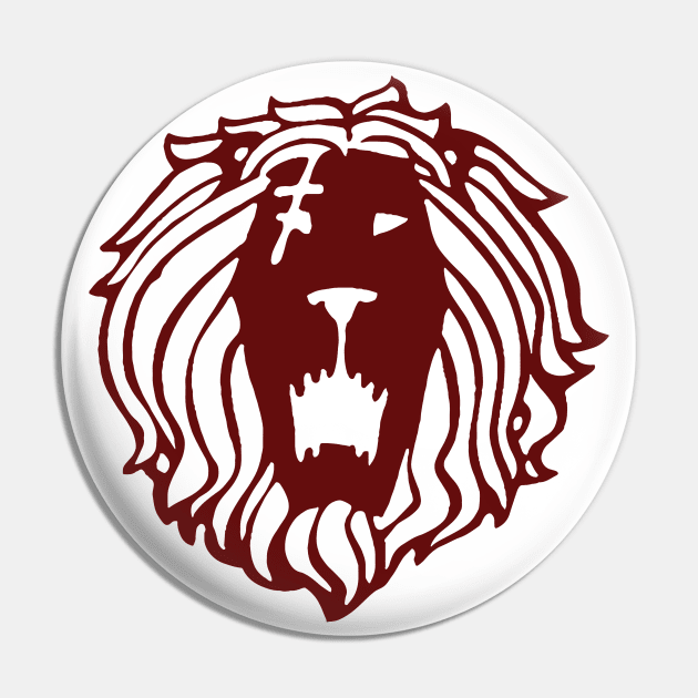 Escanor Tattoo Maroon - Seven Deadly Sins - Pin
