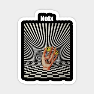 Illuminati Hand Of Nofx Magnet