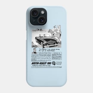 AUSTIN HEALEY 100 - advert Phone Case