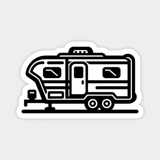 Camper Trailer Magnet