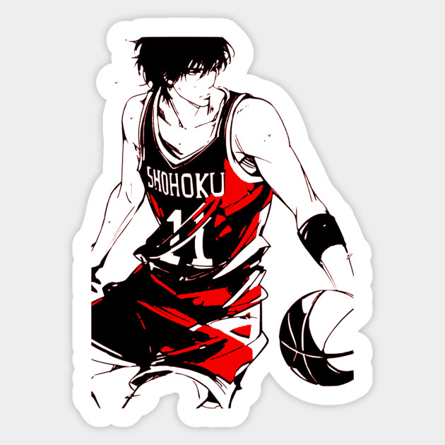 Get Wallpaper Kaede Rukawa Slam Dunk Slam Dunk Sticker Teepublic For iPhone Free