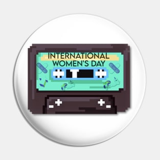 international women's day Pin