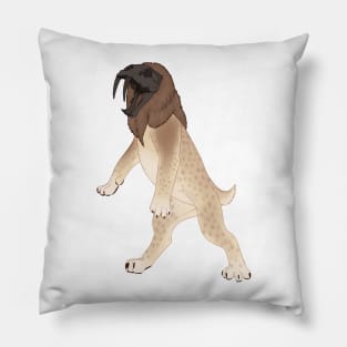 Skull Smilodon Pillow