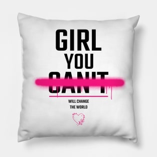 Feminist Quote Girl Power Feminism Pillow