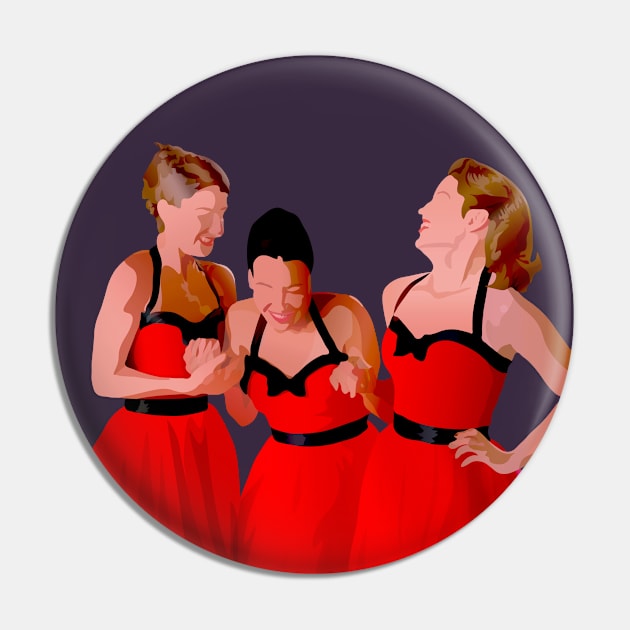 Unholy Trinity Pin by sadieillust