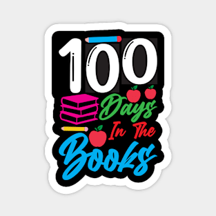 100 Days In The Books Magnet