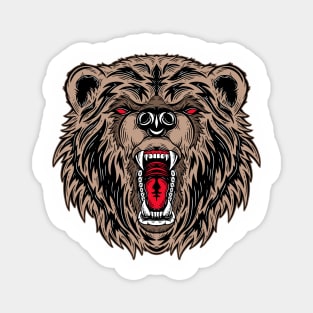 Bear Head Magnet