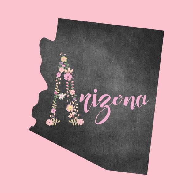 Arizona Flower State by HappyArt