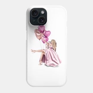 Heart Balloons Phone Case