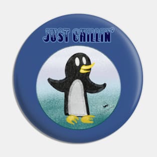 Penguin Chillin' Pin