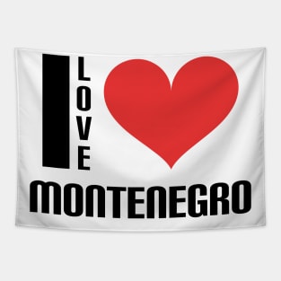 I love Montenegro Tapestry