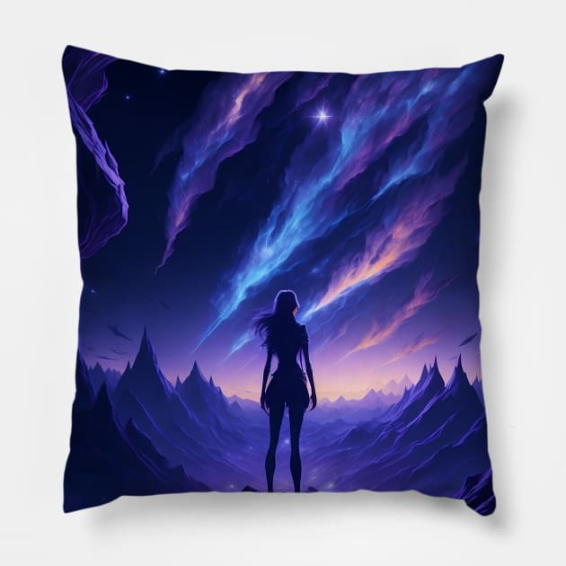 StarGazing Pillow by Fanbros_art