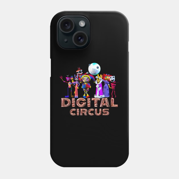 The Amazing Digital Circus Phone Case by kiperb