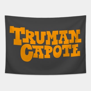 Capote Classic - Typographic Tribute to Truman Tapestry