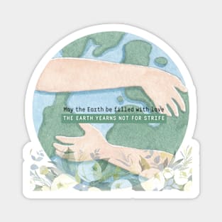 Harmony of Life: Embracing the Earth Design Magnet