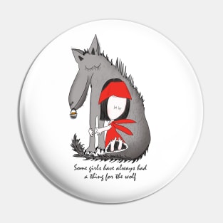 Little Red Riding Hood Pin