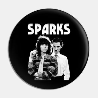 Day Gifts Sparks Retro Classic Music Pin