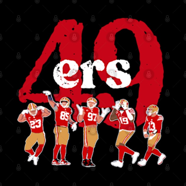 49 ers by Qrstore