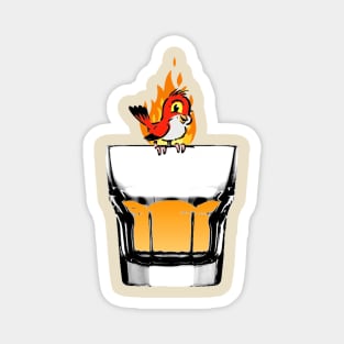 Cocktail Series - Fire Bird Cinnamon Magnet