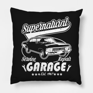 Supernatural Garage Pillow