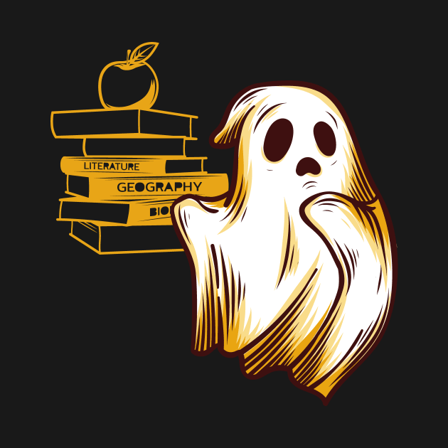 Read more books Cute horror Ghosts Read more boooooks Halloween by L'Arthole
