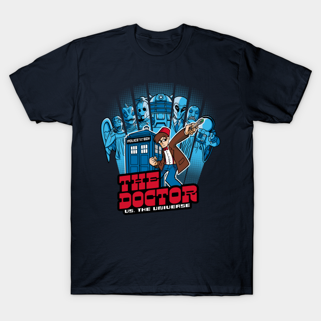 Discover The Doctor Vs. The Universe 11th Edition - Doctor Who - T-Shirt