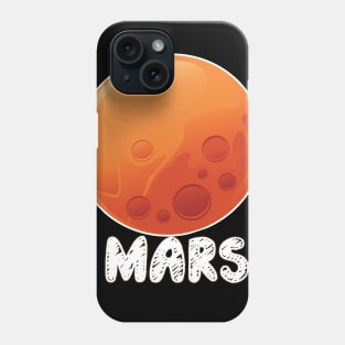 Mars T shirt planet T-shirts Phone Case