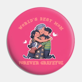 World's best mom - haappy mother's day 2024 Pin