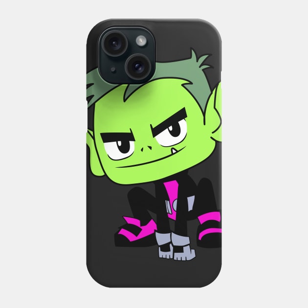 Teen Titan: Beastboy Phone Case by JamesCMarshall