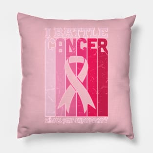 Battle Cancer Pillow