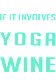 Yoga and Wine Magnet