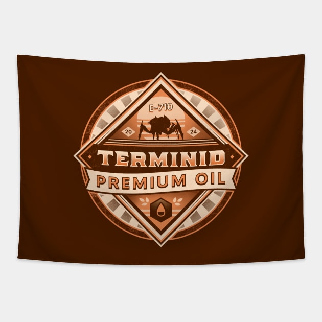 Terminid Desert Oil Emblem Tapestry by Lagelantee