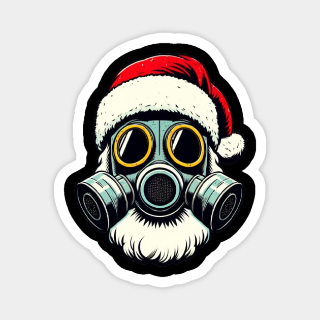 apocalyptic santa Magnet by Anthony88